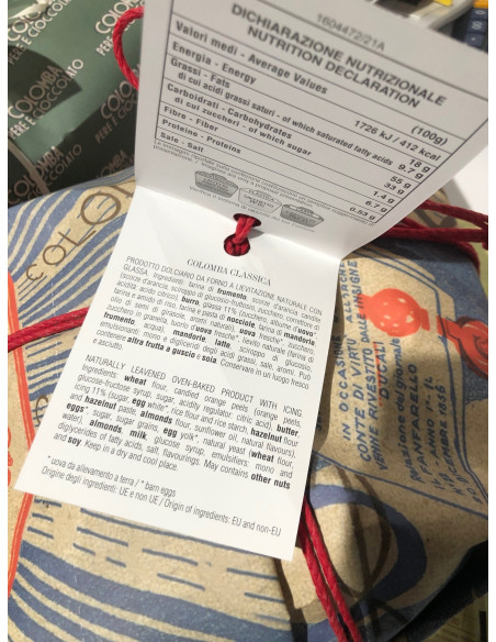 Outlet del dolce Quaranta - COLOMBA CLASSICA COVA 1120g