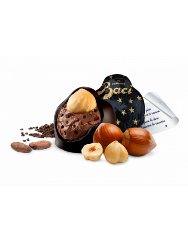 TUBO BACI NERO FONDENTISSIMO 70% PERUGINA 37g