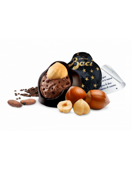 TUBO BACI NERO FONDENTISSIMO 70%
