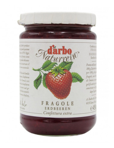 Outlet del dolce Quaranta - CONFETTURA FRAGOLE 450G D'ARBO