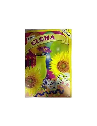 BIGLIETTO MUSICALE NOME ELENA