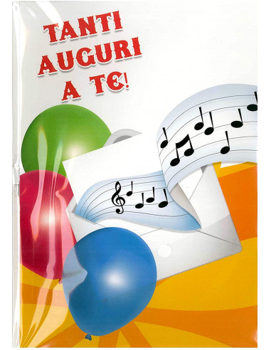 BIGLIETTO MUSICALE NOME PAOLA