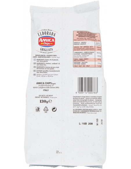 PATATINE ELDORADA GRIGLIATA