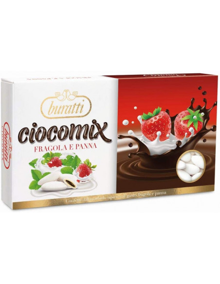 Outlet del dolce Quaranta - CONFETTI  PANNA E FRAGOLA BURATTI