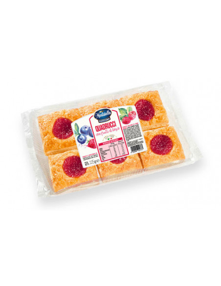 Outlet del dolce Quaranta - QUADRUCCINI ALBICOCCA 135G MARISTELLA