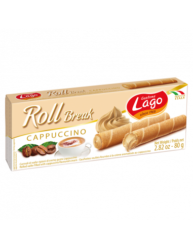 ROLL BREAK CAPPUCCINO 80g GASTONE LAGO