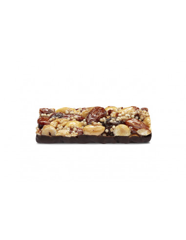 Outlet del dolce Quaranta - BARRETTE NUTS MANDORLE E CIOCCOLATO 120g