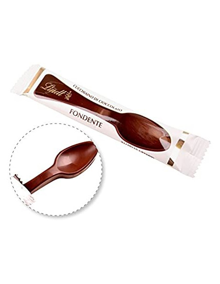 CUCCHIAINO DI CIOCCOLATO FONDENTE LINDT
