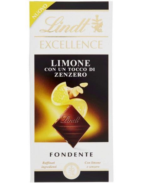 TAVOLETTA EXCELLENT LIMONE ZENZERO 100g LINDT