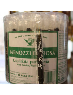 LIQUIRIZIA PURA BASTONCINO MENOZZI DE ROSA
