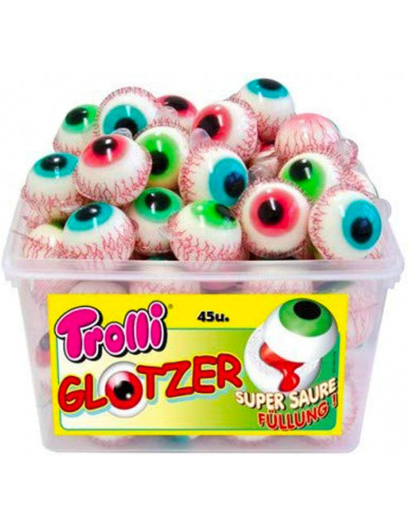 TROLLI GLOTZER 45PEZZI CARAMELLE GOMMOSE
