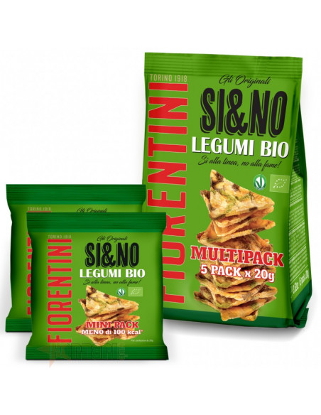 Outlet del dolce Quaranta - SI&NO MULTIPACK veggie LEGUMI