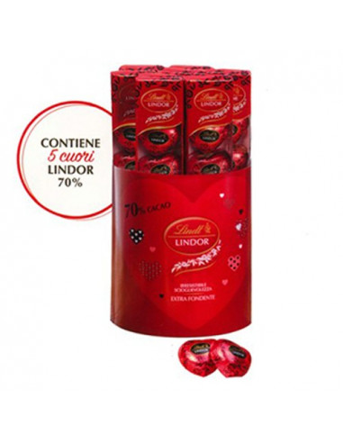 TUBO CON LINDOR FONDENTI