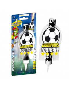 CANDELA SCINTILLANTE FOOTBALL PYROGIOCHI