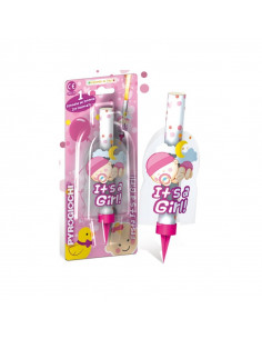 CANDELA SCINTILLANTE IT'S A GIRL PYROGIOCHI