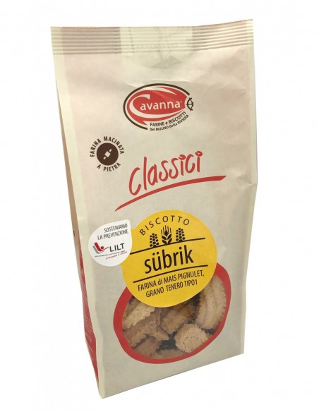 BISCOTTI CAVANNA  SUBRIK CLASSICO AL MAIS 350g