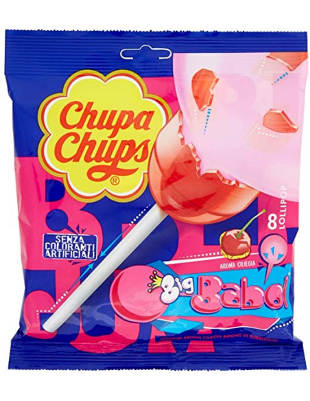 CHUPA CHUPA GUSTO CILIEGIA CON RIPIENO BIG BABBOL