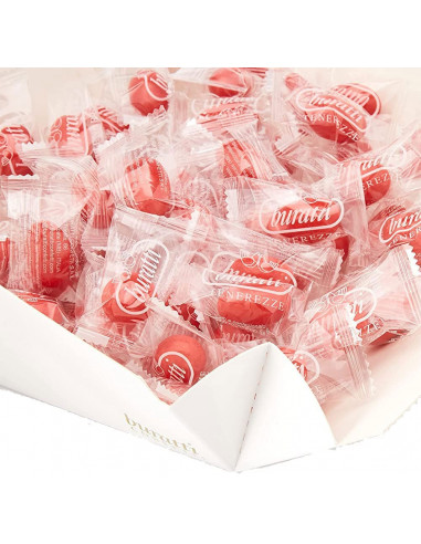 SCATOLA CONFETTI MANDORLA E CIOCCOLATO  ROSSI...