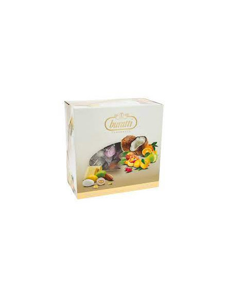 Outlet del dolce Quaranta - CONFETTI MANDORLA GUSTI FRUTTI BURATTI 500g