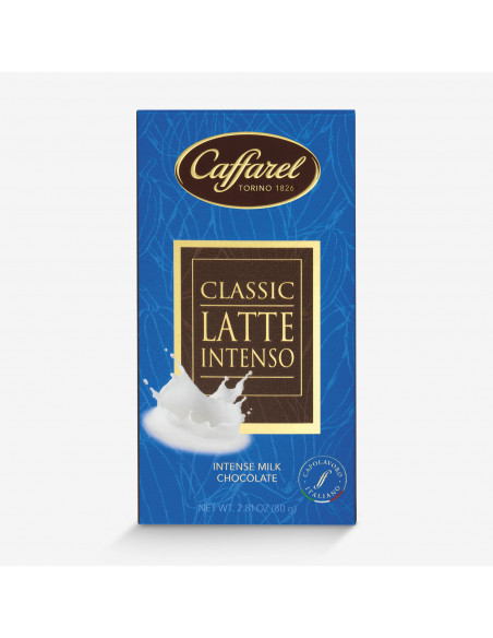 Outlet del dolce Quaranta - TAVOLETTA LATTE INTENSO CAFFAREL 80g