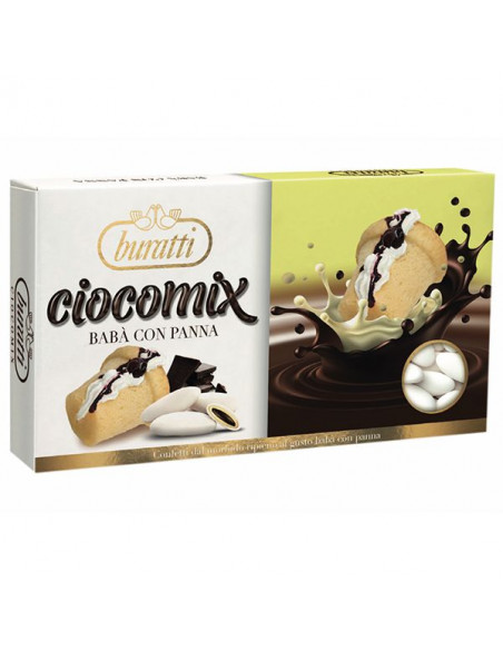 Outlet del dolce Quaranta - CONFETTI BABA' CON PANNA BURATTI CIOCOMIX