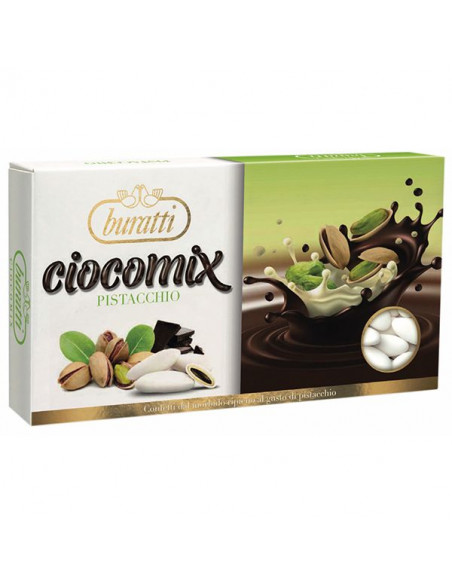 Outlet del dolce Quaranta - CONFETTI CIOCCOLATO E PISTACCHIO  BURATTI