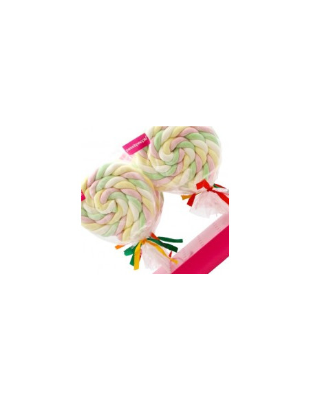 Outlet del dolce Quaranta - LECCA LECCA MARSHMALLOW ROSA VERDE E BIANCO
