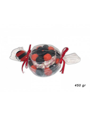 TORTA MARSMALLOW SQUADRA ROSSO E NERO