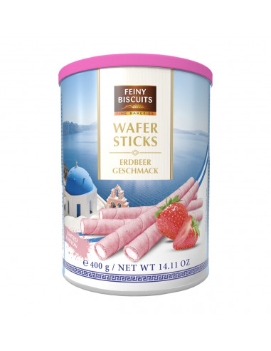 STICK DI WAFER CON CREMA AL GUSTO DI FRAGOLA 400g