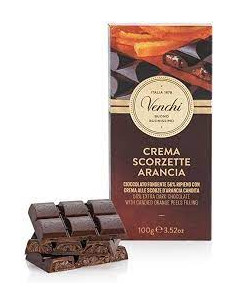 TAVOLETTA CIOCCOLATO FONDENTE CON SCORZA DI ARANCIA...