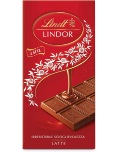 Outlet del dolce Quaranta - TAVOLETTA LINDOR AL LATTE 100 G