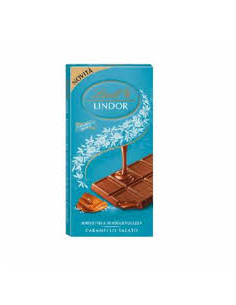 TAVOLETTA LINDOR AL CARAMELLO SALATO 100g