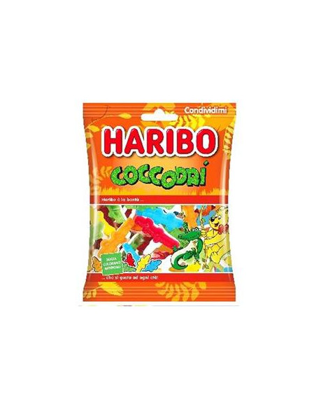 Outlet del dolce Quaranta - COCCODRILLI FRUTTA 100 G HARIBO