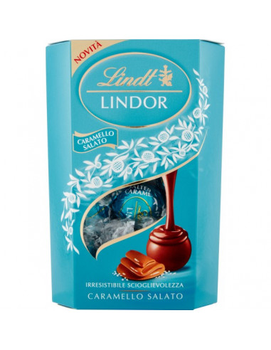 CORNET LINDOR CARAMELLO SALATO  200g