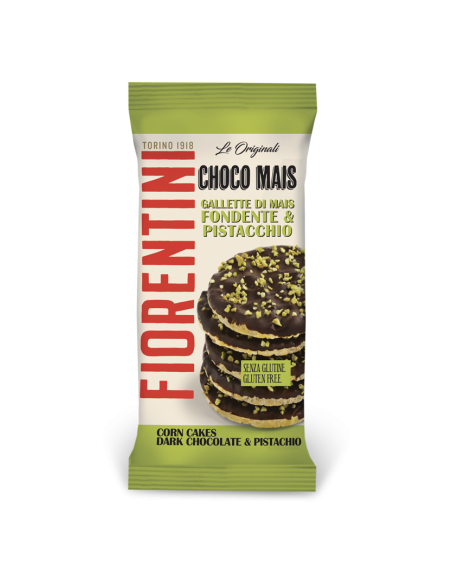 Outlet del dolce Quaranta - GALLETTE CHOCO MAIS PISTACCHIO
