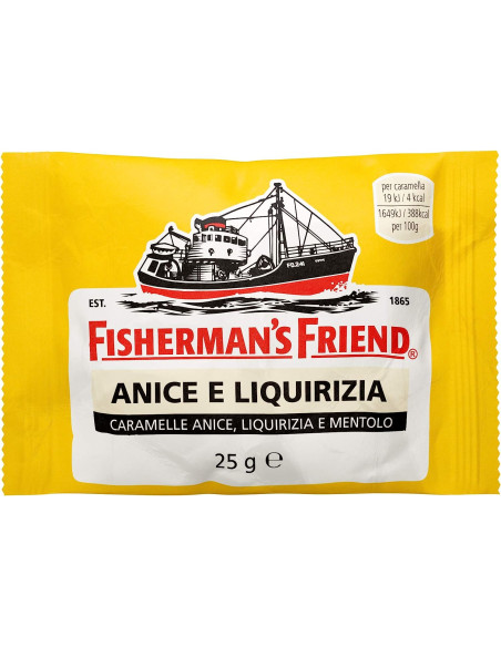 Outlet del dolce Quaranta - FISHERMAN'S ANICE E LIQUIRIZIA