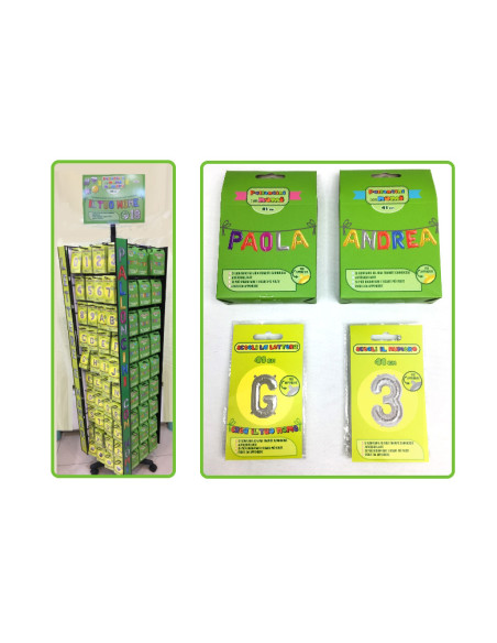 Outlet del dolce Quaranta - CANDELINE AZZURRE