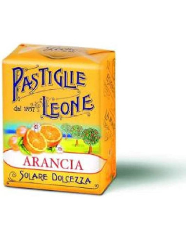 PASTIGLIE LEONE ARANCIA 30g