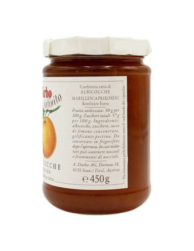 CONFETTURA EXTRA ALBICOCCA 450g D'ARBO