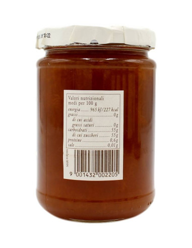 CONFETTURA EXTRA ALBICOCCA 450g D'ARBO