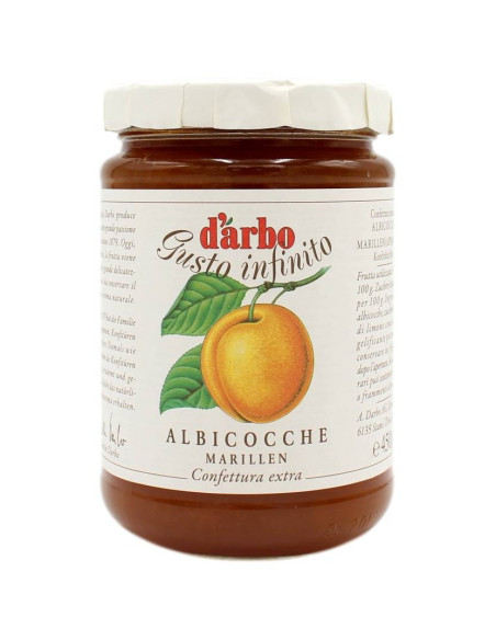 CONFETTURA EXTRA ALBICOCCA 450g D'ARBO