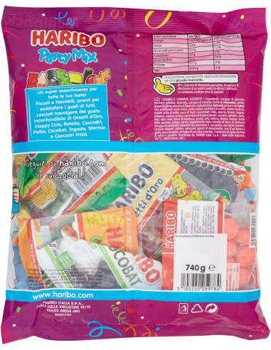 PARTY MIX 740g HARIBO