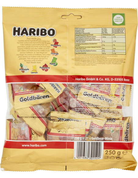 ORSETTI D'ORO MULTIPACK HARIBO