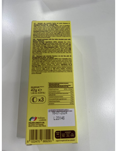 MACARONS LIMONE 42g x 3 MAXTRIS