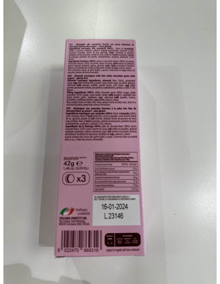 MACARONS YOGURT 42g x 3 MAXTRIS AMOR GOLOSO