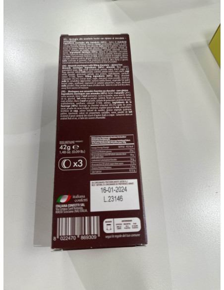 MACARONS CIOCCOLATO 42g MAXTRIS AMOR GOLOSO