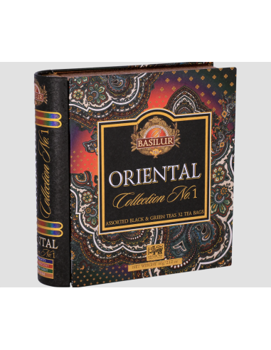 LATTA LIBRO TE E INFUSI TEMA ORIENTALE BASILUR