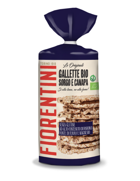 Outlet del dolce Quaranta - GALLETTE SORGO E CANAPA