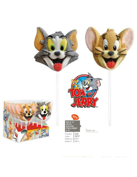 Outlet del dolce Quaranta - LECCA LECCA MARSHMALLOW TOM&JERRY