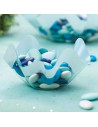 CIOTOLA PORTA CONFETTI AZZURRA